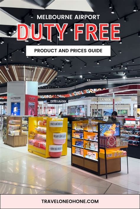 tullamarine duty free shops.